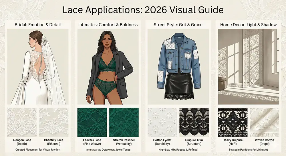 Lace by Application