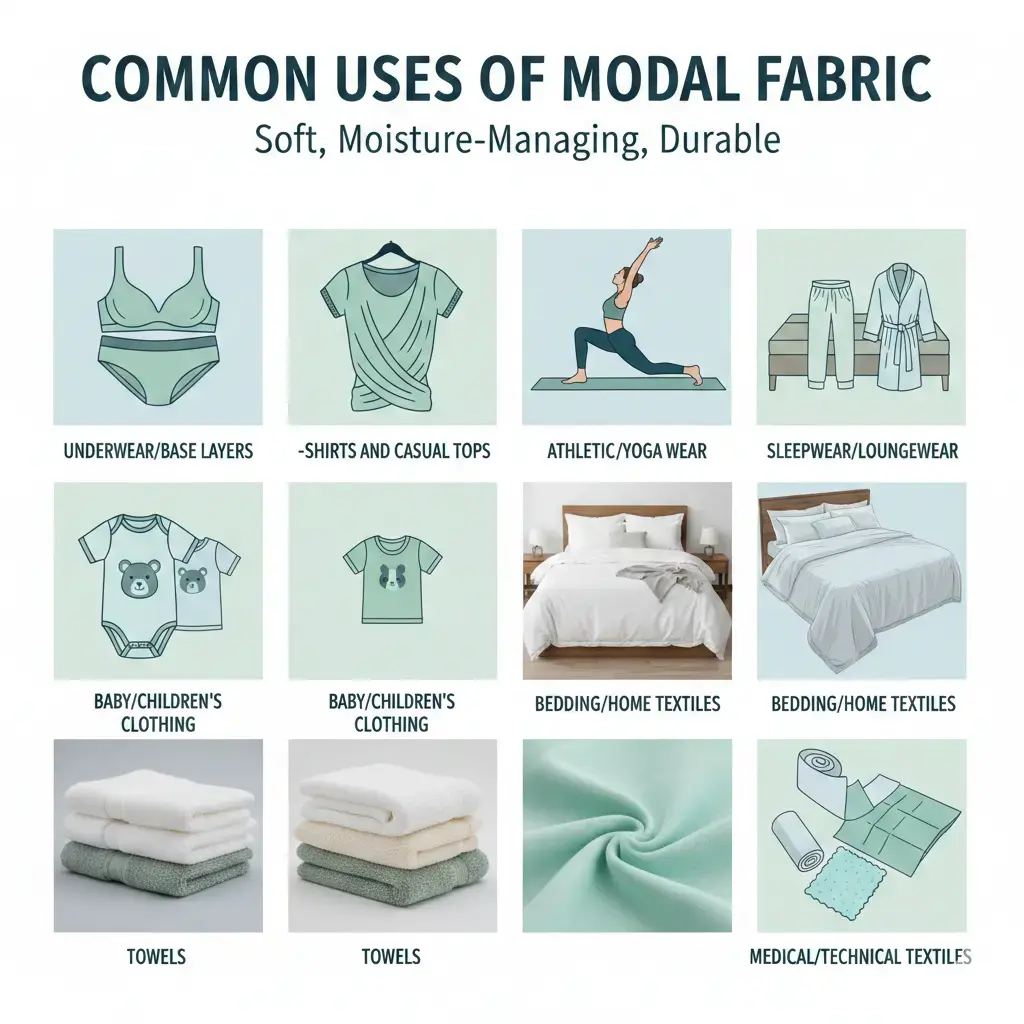 Common Uses of Modal Fabric