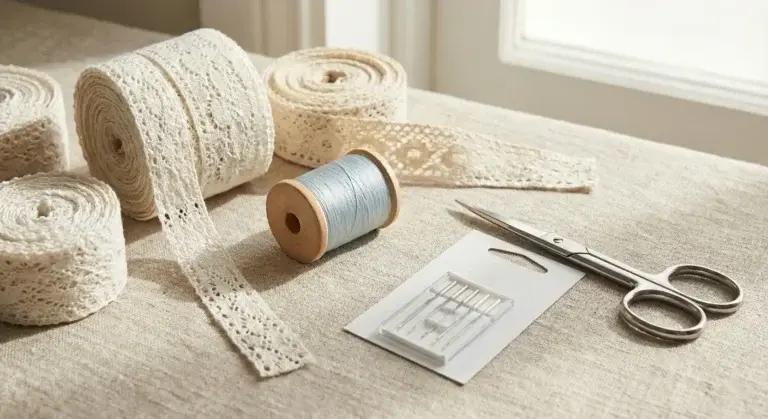 How To Sew Lace On Fabric Like A Pro