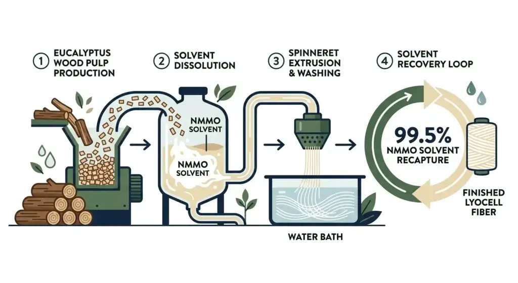 Lyocell production breaks down