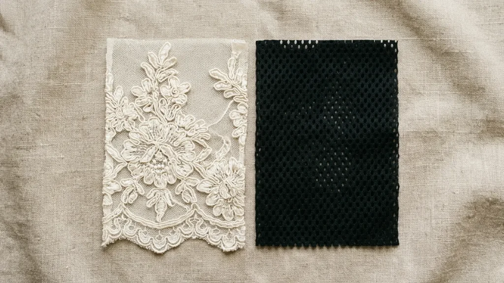 Lace vs Mesh