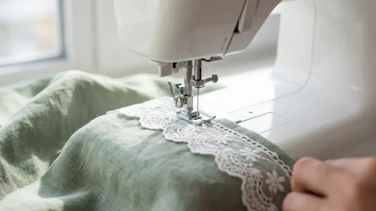 How to Sew Lace Trim